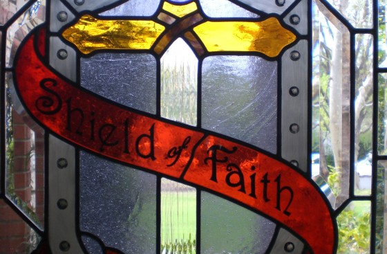 Cross Shield of Faith Religion